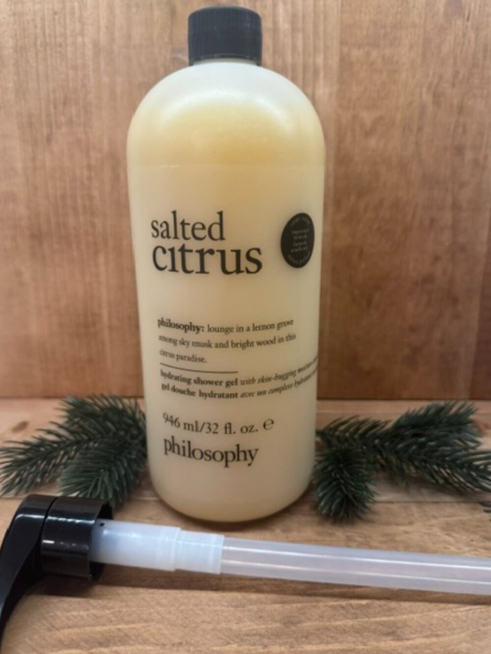 Philosophy Salted Citrus Hydrating Shower Gel- 32 FL OZ